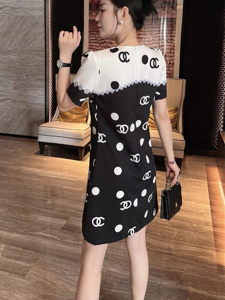 ĐẦM LỤA CHANEL CAO CẤP D150